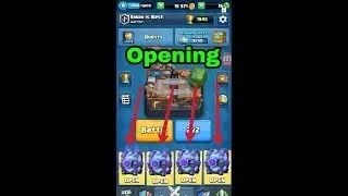 Super Magical Chest Opening 500 Cards.