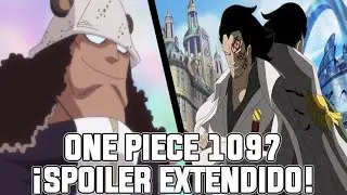 ONE PIECE CAPITULO 1097 (SPOILER EXTENDIDO) | DRAGON SALVA A KUMA Y SU HISTORIA EN LA MARINA