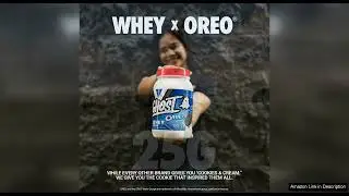 GHOST Whey Protein Powder, Oreo - 2LB Tub, 25G of Protein - Review