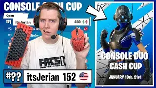 I Played The Console Cash Cup, BUT On Keyboard & Mouse...