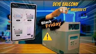 💥 Black Friday! Ainda 😂 Bateria Modular Deye com OFERTA de Medidor Wireless 🔥 Vale a Pena? ⚡🔋