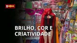 Carnaval aquece o com&eacute;rcio local com alta nas vendas de fantasias, adere&ccedil;os e penteados