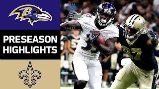 Ravens vs. Saints | NFL Preseason Week 4 Game Highlights