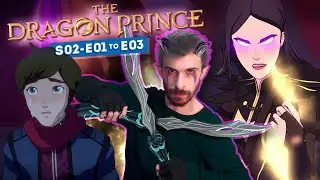 JOURNEY TO XADIA CONTINUES! THE DRAGON PRINCE 2x1, 2x2, 2x3 Reaction/Commentary/First Time Watching