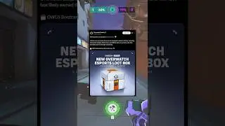 WOW ow esports gets their own lootboxes?? #overwatch2 #overwatch #overwatchleague #overwatchesports