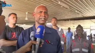  الفريق إبراهيم جابر يتفقد أعمال الصيانة والتأهيل بمطار الخرطوم الدولي