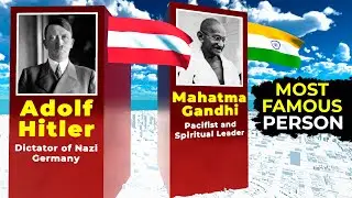 Comparison: Most Famous Persons From Every Country