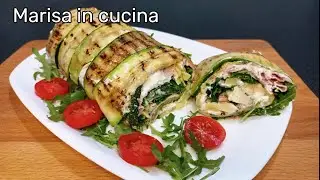 Узнайте, как приготовить вкусный рулет из кабачков на гриле, не используя духовку.