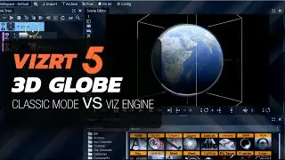 Mastering Textures: Building a 3D Globe in Vizrt 5