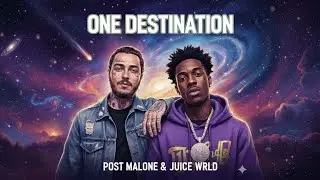 One Destination - Style Post Malone, Juice WRLD ( Lyrics Vidio ) 
