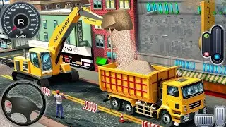 Ultimate Road Cleaning Truck Simulator - City Construction & Roadwork Game - Android Gameplay 