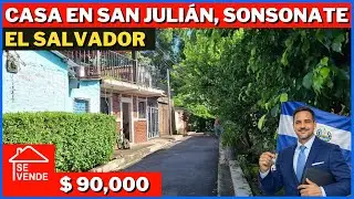 LINDA CASA EN VENTA EN SONSONATE EL SALVADOR &iexcl;AMBIENTE TRANQUILO&iexcl;