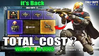 Legendary KRM 262 Glorious Blaze Full Draw Total Cost? in 2025 | Danger Drop Draw Back in Cod Mobile