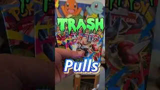 Trash Pulls Destroying Mega Evolution Packs #pokemon #pokemontcg #pokemoncards #packopening #tcg