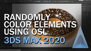 3DS MAX 2020 : Randomly assign colors to elements using OSL