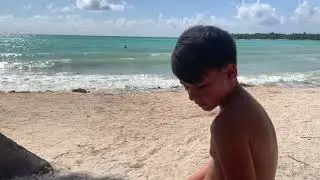 Cards with Calvin from the beach in Mexico