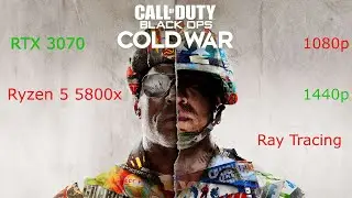 Black Ops Cold War - Zombies -  RTX 3070 Ryzen 7 5800x - Benchmark