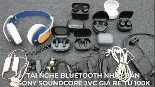 Tai nghe bluetooth nhật bản sony audio technica jvc kenwoork ediffer xiaomi redmi nghe nhạc hay