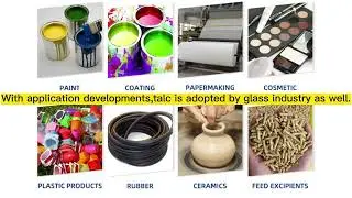 Talc mineral ceramic plastic talc powder 1250 mesh
