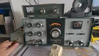 Heathkit HW-101 cw test