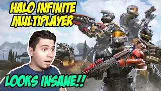 Halo Infinite E3 2021 MULTIPLAYER Gameplay Trailer REACTION || Campaign & Multiplayer
