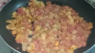 Sauted Potato and Cornbeef Recipe