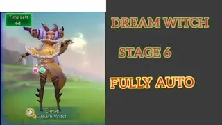 DREAM WITCH | STAGE 6 | FULLY AUTO | LIMITED CHALLENGE | LORDS MOBILE .