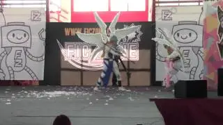 Ficzone 2013 - concurso cosplay - grupal digimon