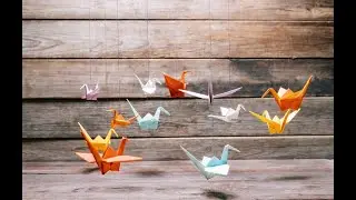 Senbazuru. Leyenda de las mil grullas de papel.