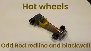 Hot wheels odd rod redline and blackwall
