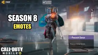 *NEW* Codm Season 8 Error 404 Emotes