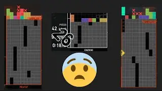 TETR.IO - Intense TL starting round, close calls from both players! (read desc for more info)
