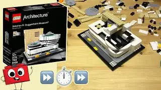 LEGO Architecture 21035 Solomon R. Guggenheim Museum Timelapse