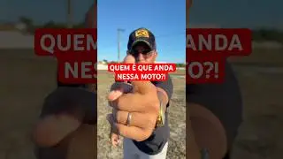 Quem &eacute; que anda nessa moto?! #shorts