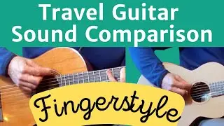 Travel Guitar Sound Comparison - finger style - Sheeran vs Cordoba Cadete