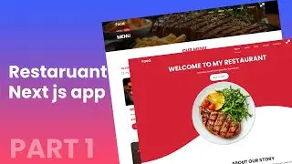 Build a Restaurant Website with Next js & React Bootstrap – Part 1