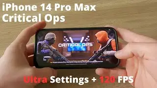 iPhone 14 Pro Max | Critical Ops | 120 FPS Ultra Settings