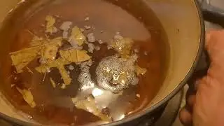 Pork fat rendered from free range porkcanning in All American Pressure canner 
