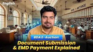 BDA e Auction Document Submission & EMD Payment Explained | BDA E Auction Step by Step Guide- Part 5
