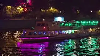 Big City , River  cruise, night of hot  Summer Saturday. #rivercruise #moscow #nighttime