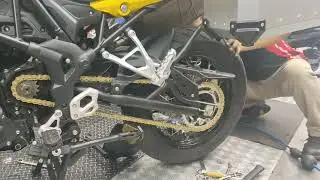 Tukar rantai, sprocket depan Dan belakang Benelli TRK 502X