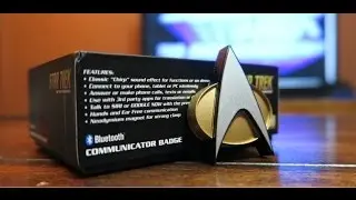 Star Trek Bluetooth CommBadge/ComBadge Actual Usage Review