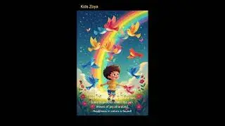 🌈 Rainbow Adventure & Fun for Kids | Magical 30 Sec Reels | Kids Zoya