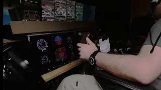 CS757 Take off with KDFW ctr Vatsim