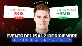 Crypto Buzz Opiniones - Evento del 15 al 21 de Diciembre (CriptoBuzz Vip)
