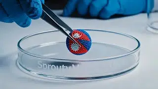 Growing Living Worlds from Flag Balls 🌍 | AI Macro Cinematic Experiment