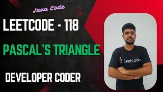 Pascal's Triangle | LeetCode 118 | Java Code | Developer Coder