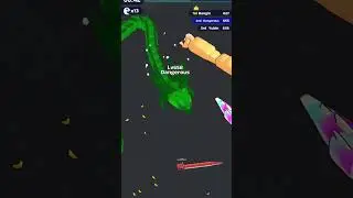 snake clash io gameplay Gaint 3 snake dafeat 😉 #snakeclashio #gaming #snakeclash #games