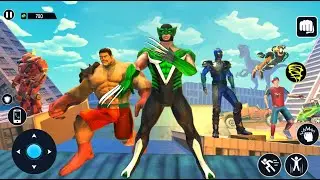 Superhero Simulator Open World Game - Incredible Monster, Superman & Other Hero Fighting to Rescue