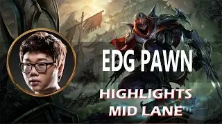 EDG PawN  Zed vs Swain  AHQ Westdoor Highlights SoloQ Ranked Challenge